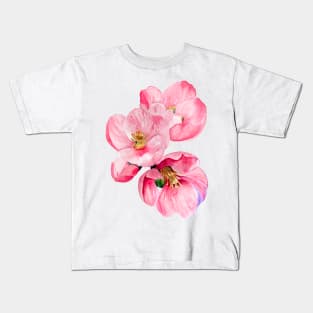 Flowering Quince Kids T-Shirt